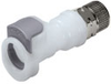 Colder APC Quick-Disconnect, Non-Valved Acetal Body, 8 mm OD, 10/Pk -- GO-06353-05 - Image