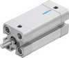 Compact air cylinder - ADN-1/2