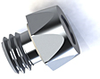 Integral Screen / Orifice Assembly - Bleed Plug, Type QXS -- BMMS-10-SS - Image