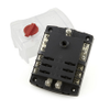 Littelfuse 880027, ST ATO® Fuse Block with Ground Bus, 6-way, 100A, 32VDC - 45652 - Waytek, Inc.