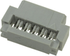 Wire-Board Connector, Socket, 10 Position, 2Mm; Idc Connector Type 3M - 24C6857 - Newark, An Avnet Company