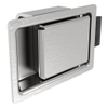 Push-to-Close Latch, Miniature Size, Stainless Steel, Brushed Finish - 64-01-10 - Southco