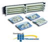 Panduit® Pan-Punch Category 5e 19in. Rack Mount Panel.. - P110B1004R2 - TelephoneStuff.com