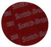 3M Scotch-Brite 7447 Pro Non-Woven A/O Aluminum Oxide AO Fiber Disc - Very Fine Grade - 5 in Diameter - 64959 -- 048011-64959 - Image