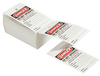 Brady B-851 Red/Black on White Polyester Printable Tags - 3.875 in Width - 7 in Length - 145538 - 754473-54355 - R. S. Hughes Company, Inc.