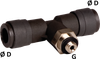 Male Branch Tee Connector, Self-extinguishing - Image