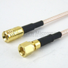 SMB Plug (Male) to SMC Plug (Male) Cable RG-316 Coax Up To 3 GHz, 1.35 VSWR in 36 Inch and RoHS - FMC1618315LF-36 - Fairview Microwave Inc.