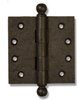 4 x 4 Solid Bronze Ball Tip Hinge - 850136 - HardwareSource, Inc.