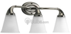 Three-Light Wall Bracket Light Fixture - P2760-03 - bulbs.com