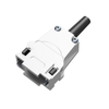 D-Sub, D-Shaped Connector Backshells, Hoods - 4306-D9000CTE50/AA-ND - DigiKey