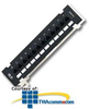 Express Cables 12 Port Patch Panel CAT 5e on Bracket -- C7905 - Image