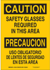 Brady B-302 Polyester Rectangle Yellow Personal Protection Equipment (PPE) Sign - 7 in Width x 10 in Height - Laminated - Language English / Spanish - TEXT: CAUTION / PRECAUCION - 125441 - 754473-73087 - R. S. Hughes Company, Inc.