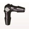 Elbow Connector, Barbed, Black - HE431 - Qosina Corp.