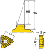 CoroThread&reg; 266 insert for thread turning -- 266RG-22BU01A0501E 1020 - Image