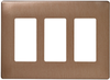 Decorative Finish Screwless Wall Plates, Decorator Openings -- SW263BB - Image