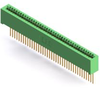 Card Edge Conn, Single, 39Pos, Wire Wrap; Card Edge Connector Type Edac - 64AJ6871 - Newark, An Avnet Company
