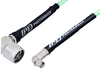 SMA Male Right Angle to N Male Right Angle Low Loss Cable 12 Inch Length Using PE-P142LL Coax, RoHS - PE3C1528-12 - Pasternack