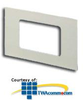 Panduit® Pre-cut Cover for use with NEMA Faceplates - T170GIW - TelephoneStuff.com