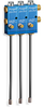 Ultra-Micro Output Air Operated Spray PurgeX for Liquid or Grease, 3 Feeds, Viton Seals, 8” Nozzles - B3584-303X08 - Oil-Rite Corp.