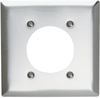 Power Outlet Receptacle Openings, Two Gang - SS703 - Legrand