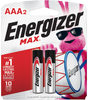 Alkaline Zn/mno2 Battery, 1.5V, Aaa; Battery Voltage Energizer - 50F117 - Newark, An Avnet Company