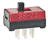 Ultra-Miniature Slides - SS22SBP2 - NKK Switches