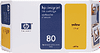 HP 80 C4848A OEM Yellow Ink 350ml - 102000214 - LaserCycle