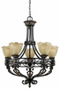 31183 Mid. Chandeliers-Glass Up - 418595 - Capital Lighting, Inc.