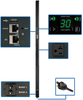 2.9kW Single-Phase Monitored PDU with LX Platform Interface, 120V Outlets (24 5-15/20R), L5-30P Plug, 0U Vertical, TAA -- PDUMNV30LX