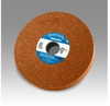 3M Scotch-Brite CP-WL Aluminum Oxide Medium Deburring Wheel - Fine Grade - Arbor Attachment - 8 in Diameter - 3 in Center Hole - Thickness 24 in - 15591 -- 048011-15591 - Image