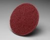 3M Scotch-Brite PR-HB Non-Woven Aluminum Oxide Hook & Loop Disc - Very Fine Grade - 5 in Diameter - 33223 - 048011-33223 - R. S. Hughes Company, Inc.
