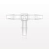 T Connector, Barbed, Natural - 61318 - Qosina Corp.
