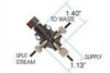 High Pressure Capillary with Titanium Needle -- M-405T