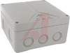 Enclosure; Polystyrene; Polyurethane; Light Gray; Gray; 140 mm; 140 mm; 79 mm - 70075330 - Allied Electronics, Inc.