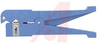 Coax Stripper; 1/4-9/16 in OD; incl 3 straight & 1 round blade; blade pt#L-9226 - 70225340 - Allied Electronics, Inc.