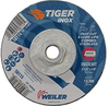 Weiler TIGER INOX Cut/Grind Wheel - 4 1/2 in Diameter - 7/8 in Center Hole - Thickness 1/8 in - 58115 - 012382-58115 - R. S. Hughes Company, Inc.