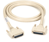 20-ft RS232 Shielded Cable Metal Hood DB25 M/M 25-Conductor -- EMN25T-0020-MM - Image