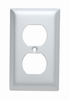 Duplex Receptacle Openings, One Gang, Aluminum -- SA8 - Image