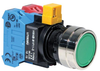 Pb Switch, Spst-No, 10A, 110Vac, Screw; Product Range Idec - 01J1721 - Newark, An Avnet Company