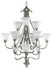 Twelve-Light Foyer Fixture - P4419-09 - bulbs.com