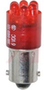 Lamp;LED;T-3 1/4;Mini Bayonet(BA9s);Red;Red;6VDC;100mA;1000mcd;100K Hrs;CntrPos - 70082152 - Allied Electronics, Inc.