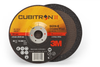 3M Cubitron II Type-Q Ceramic Aluminum Oxide Depressed Center Grinding Wheel - 6 in Dia 7/8 in Center Hole - Thickness 1/4 in - 10,200 Max RPM - 64314 - 076308-64314 - R. S. Hughes Company, Inc.