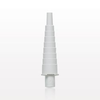 Stepped Connector, White; Male Luer Slip - 41410 - Qosina Corp.
