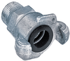 Zinc Plated Two Lug Male Threaded Coupling (NPT Threads) ME Series -- ME-75