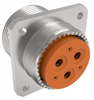Circular Conn, Rcpt, 6Pos, Wall Mount; Military Specification Amphenol Aerospace - 47AJ3180 - Newark, An Avnet Company