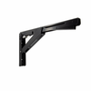 STAINLESS STEEL FOLDING BRACKET WITH SOFT CLOSE (BLACK FINISH) - EB-303/EP-BL-D - EB-303/EP-BL-D - Sugatsune America, Inc.