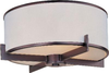Flush Mounts-Drum Shades - 358240 - Light Center (The)