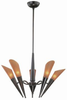 LS-10765DBRZ/AM Large Chandeliers-Glass Shade - 662489 - Capital Lighting, Inc.