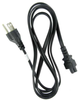 10ft 18 AWG 3-Slot Laptop Power Cord (IEC320 C5 to NEMA 5-15P) -- P7N3-10 - Image