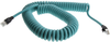 Coil Cord, Rj45 Plug-Rj45 Plug, 12Ft; Lan Category L-Com -- 78AH1121